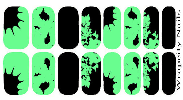 Glowing Blight Essence Nail Wrap