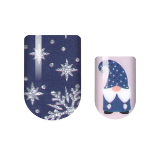 Gnome For The Holidays Nail Wrap