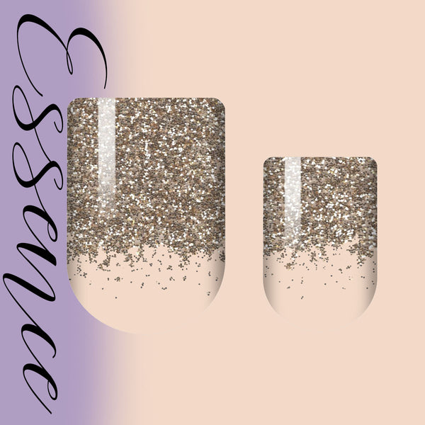 Gold Bling Essence Nail Wrap