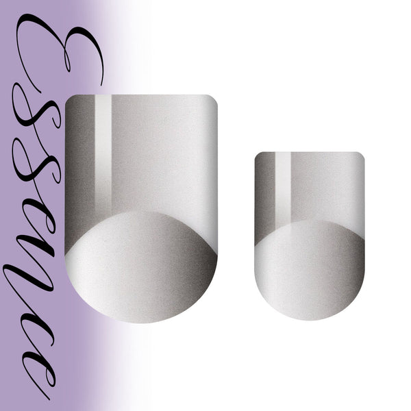 Gray Yard Shift Essence Nail Wrap