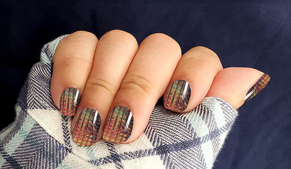 Heavy Metal Chrome Luxury Nail Wrap