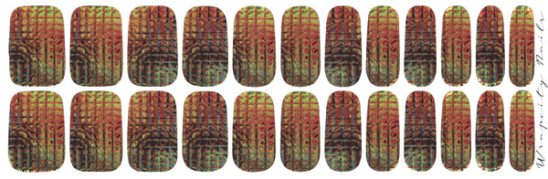 Heavy Metal Chrome Luxury Nail Wrap