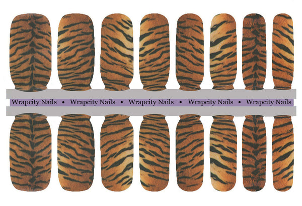 Hey There Tiger Prestige Nail Wrap
