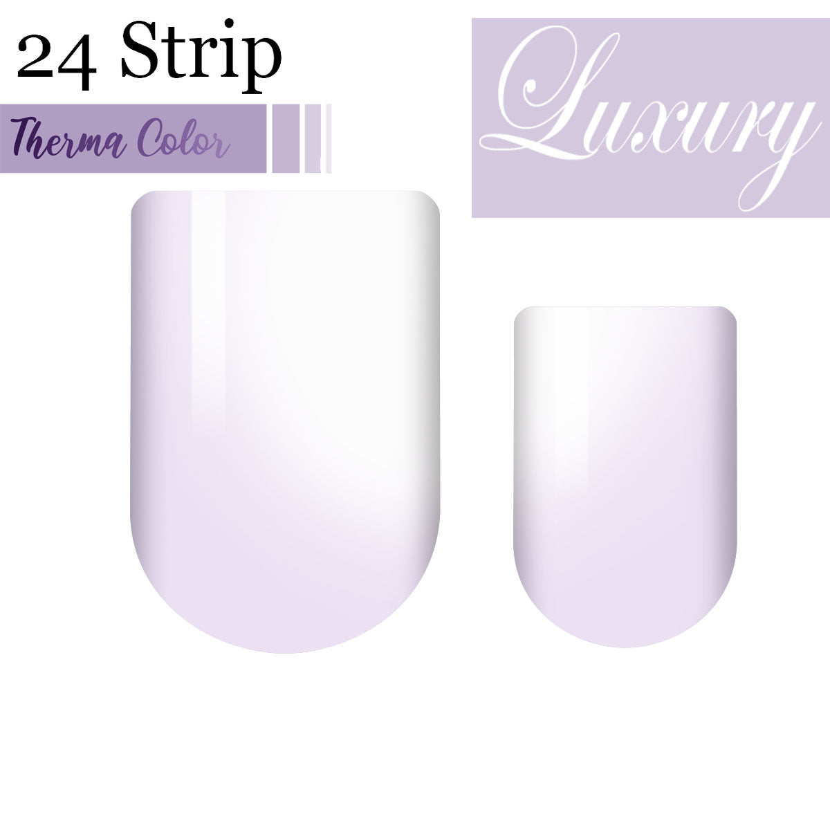 Hydrangea Therma Color Luxury Nail Wrap