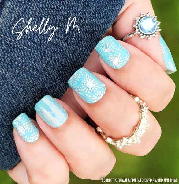 If Wishes Were Like Raindrops Signature Nail Wrap