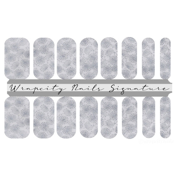 If Wishes Were Like Raindrops Signature Nail Wrap