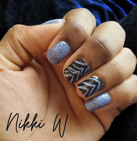 Into The Blue Wild Nail Wrap