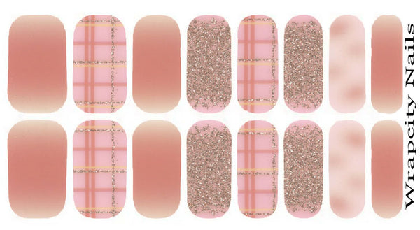 It Plaid to be Sheer Essence Nail Wrap