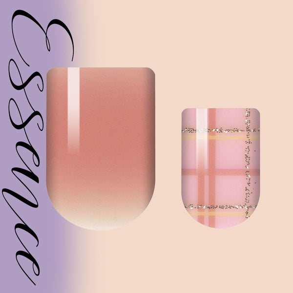 It Plaid to be Sheer Essence Nail Wrap