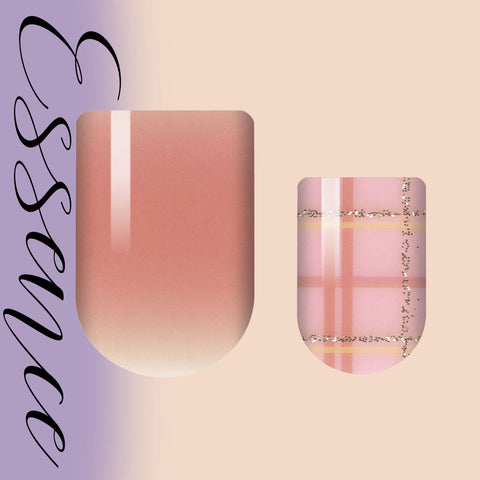 It Plaid to be Sheer Essence Nail Wrap