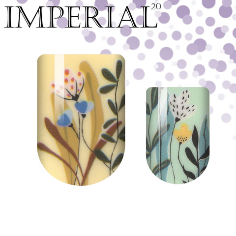 It's Vintage Imperial Nail Wrap