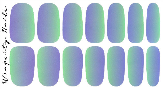 It's Just A Phaze Green Savour Nail Wrap