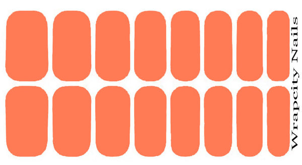 Kumquat Essence Nail Wrap