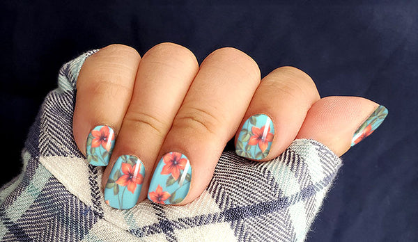 Lair of Lilies Nail Wrap