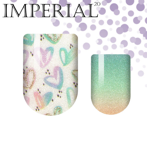 Light Hearted Imperial Nail Wrap