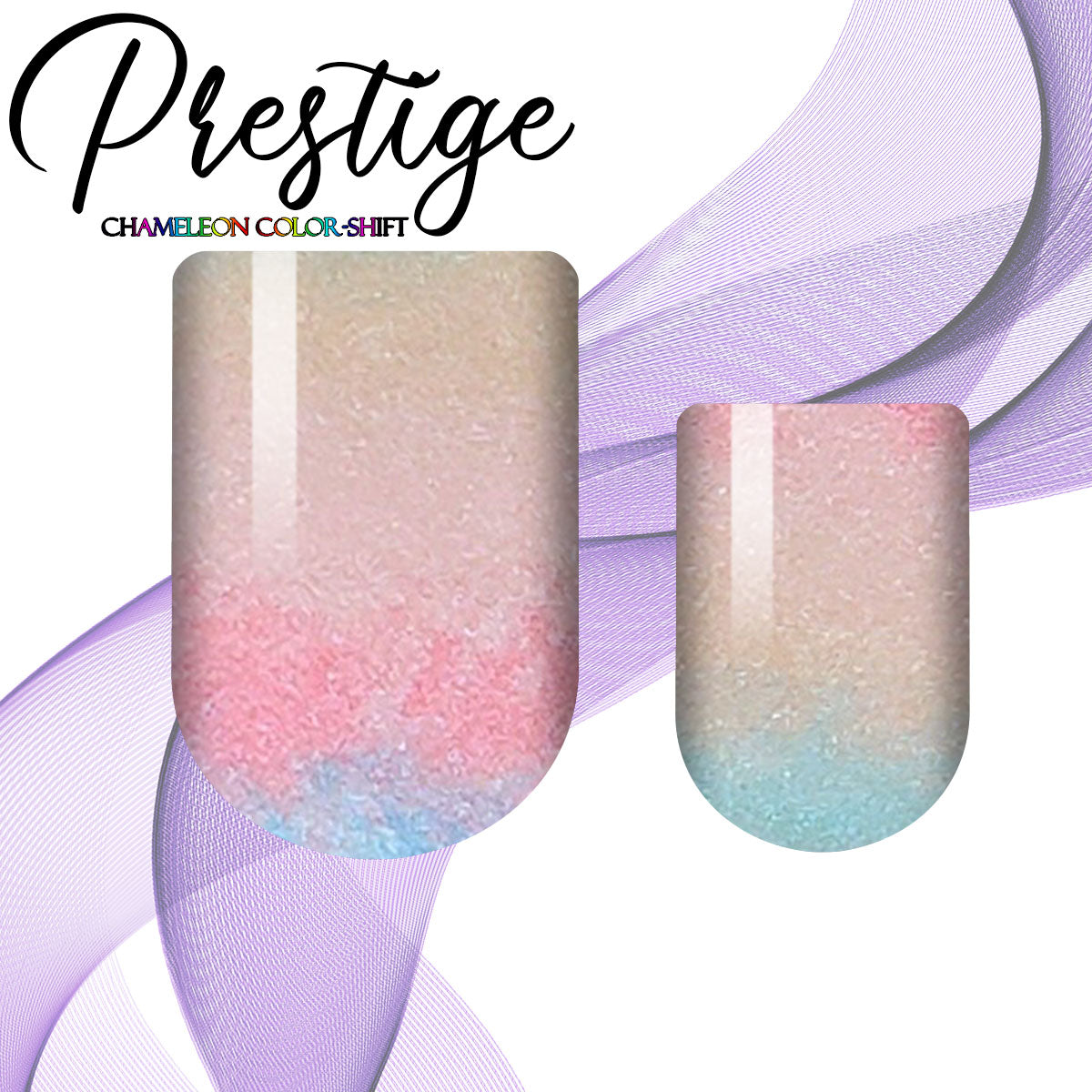 Masterpiece Prestige Chameleon Color-Shift Nail Wrap