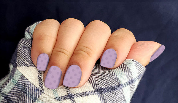 Matte About Polka Dots Nail Wrap