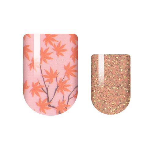 Meet Me Under The Maple Tree Nail Wrap