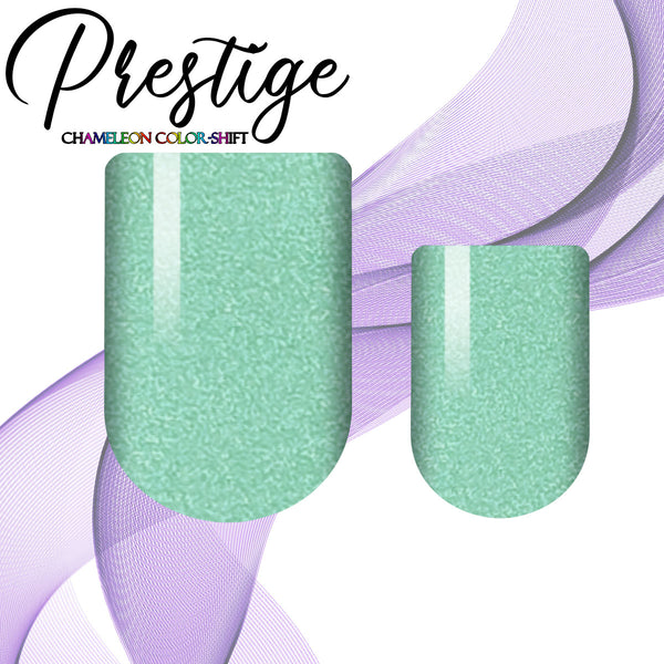 Mint Metal Prestige Chameleon Color-Shift Nail Wrap