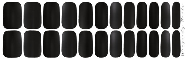Mirror, Mirror - Ebony Chrome Luxury Nail Wrap