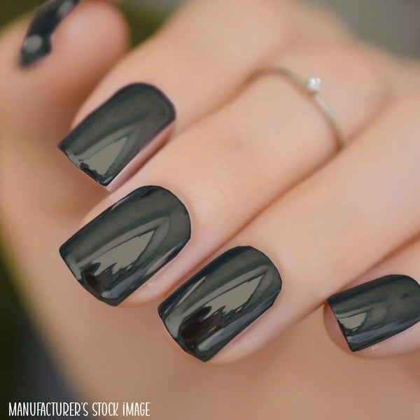 Mirror, Mirror - Ebony Chrome Luxury Nail Wrap