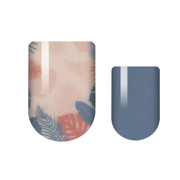 Natural Blues Nail Wrap