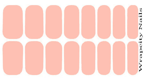 Nectarine Essence Nail Wrap