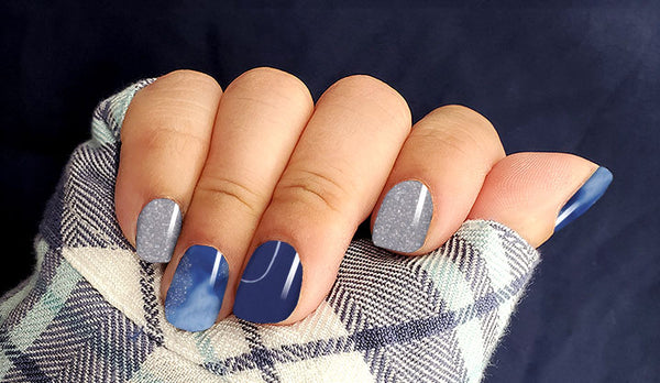Ocean Blue Deluxe Nail Wrap