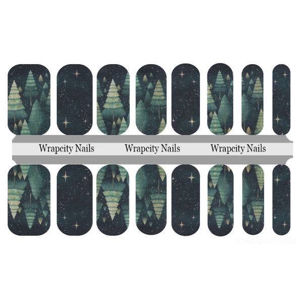 Peace of Pine Nail Wrap