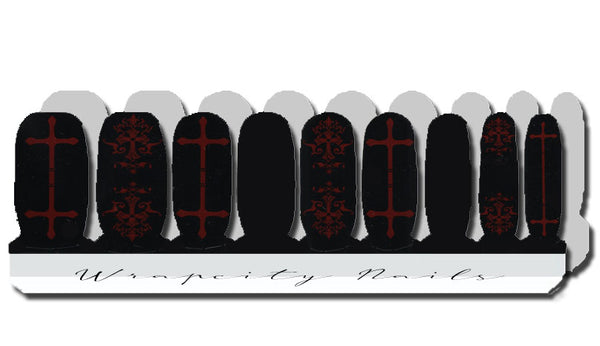 Oh My Goth Deluxe Nail Wrap