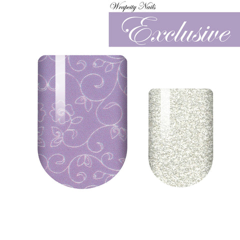 Orchid & Ice EXCLUSIVE Nail Wrap