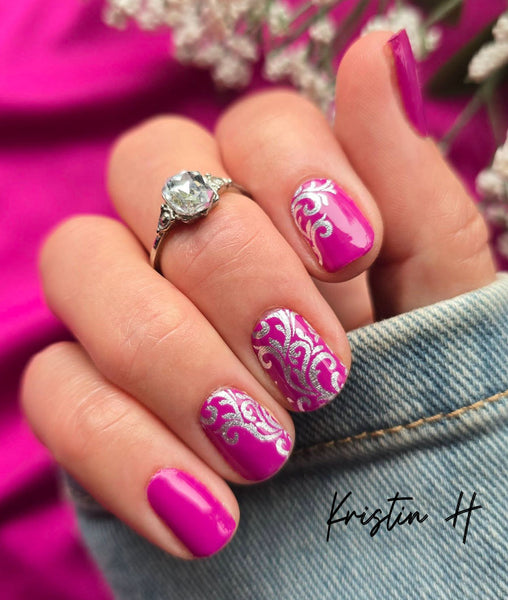 Palatial Pink Nail Wrap