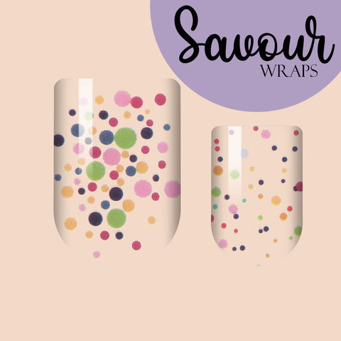 Party Central Savour Nail Wrap