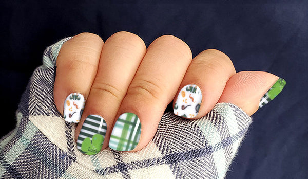 Patty Patterned Nail Wrap