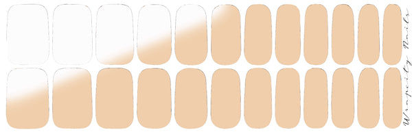 Peaches & Cream Therma Color Luxury Nail Wrap