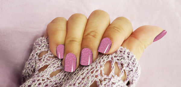 Pink Crystal Prestige Nail Wrap