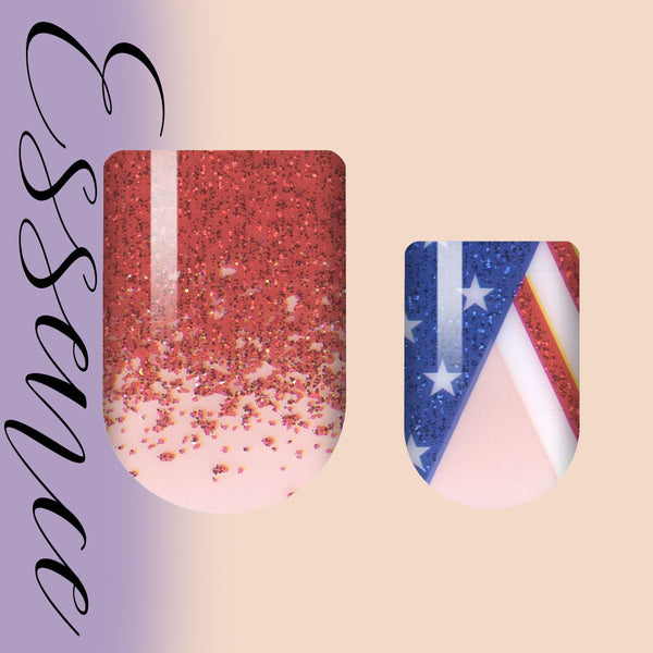 Pledge of Allegiance Essence Nail Wrap