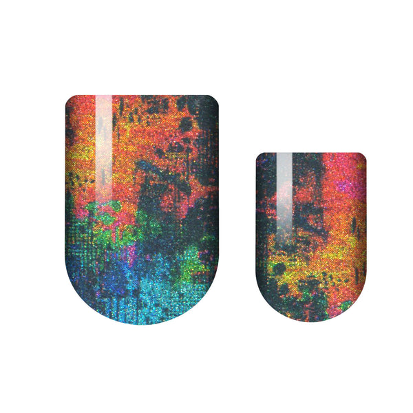 Pollock Painting Nail Wrap