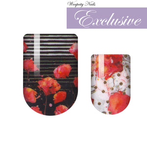 Poppy Daze EXCLUSIVE Nail Wrap