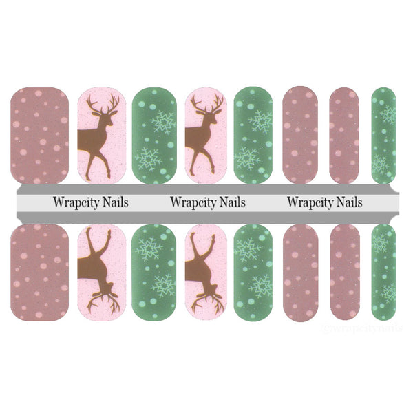 Prancer Nail Wrap