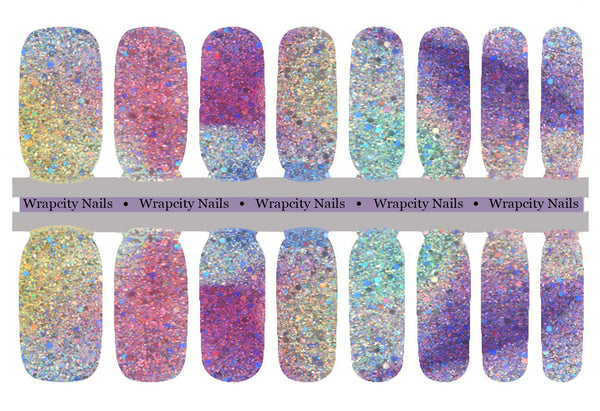 Prismatic Prestige Nail Wrap