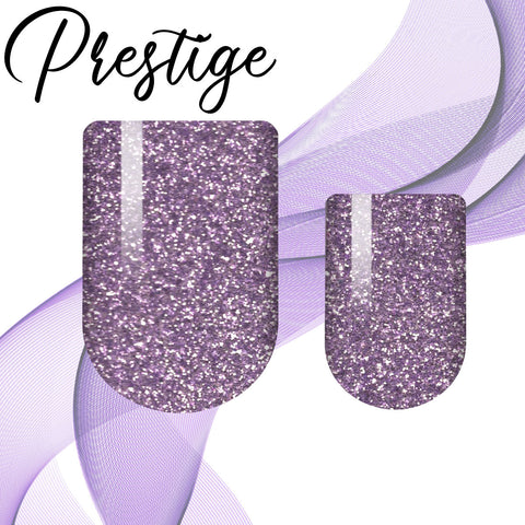 Purple Crystal Prestige Nail Wrap