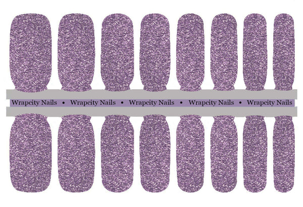 Purple Crystal Prestige Nail Wrap