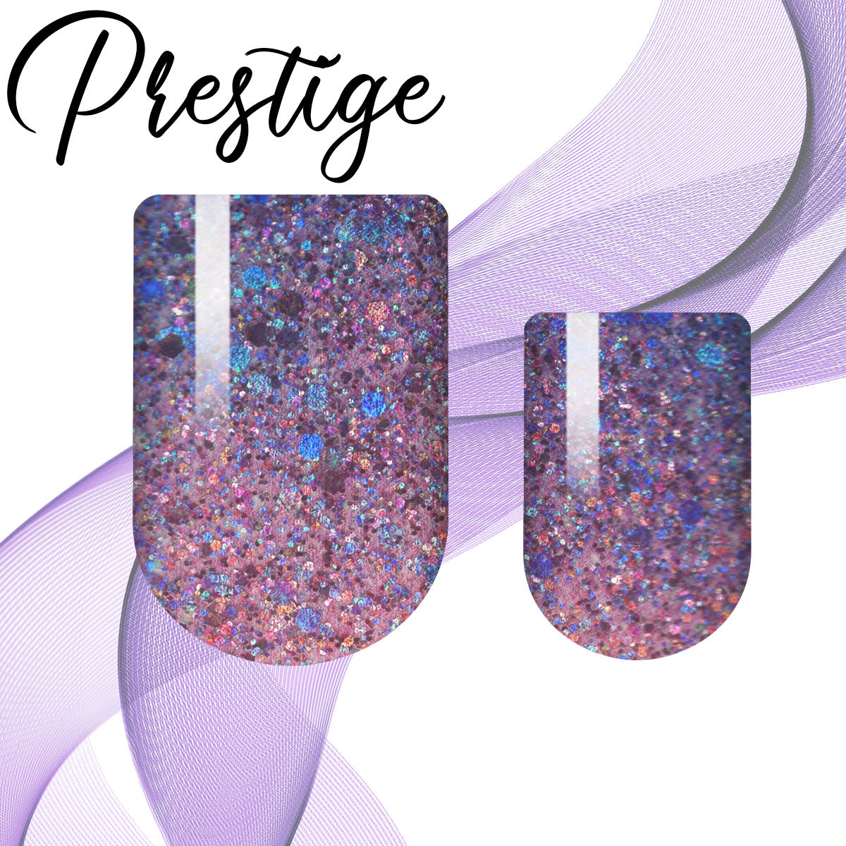 Purple Reign Prestige Nail Wrap