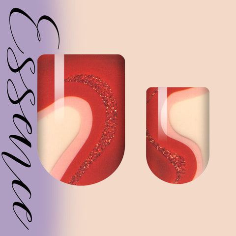 Red Dye #5 Essence Nail Wrap