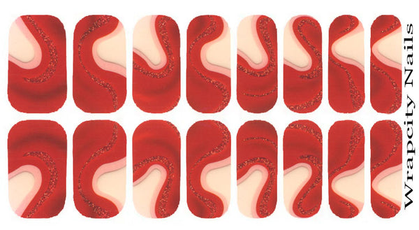 Red Dye #5 Essence Nail Wrap