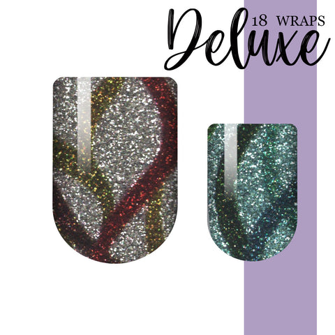 Rooted in Glitter Deluxe Nail Wrap