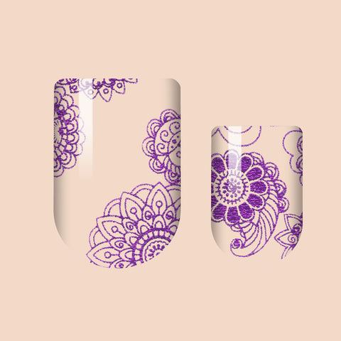 Royal Mandala Nail Wrap