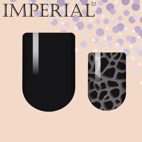 Safari Nights Imperial Nail Wrap