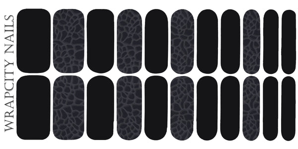 Safari Nights Imperial Nail Wrap